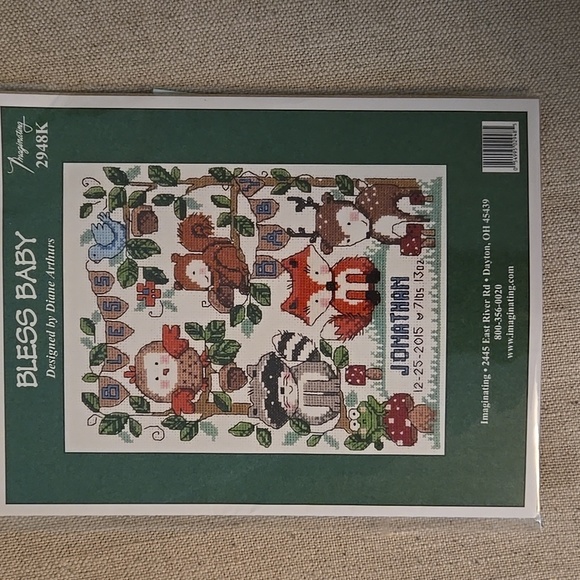 Bless Baby Cross Stitch kit - Picture 1 of 2